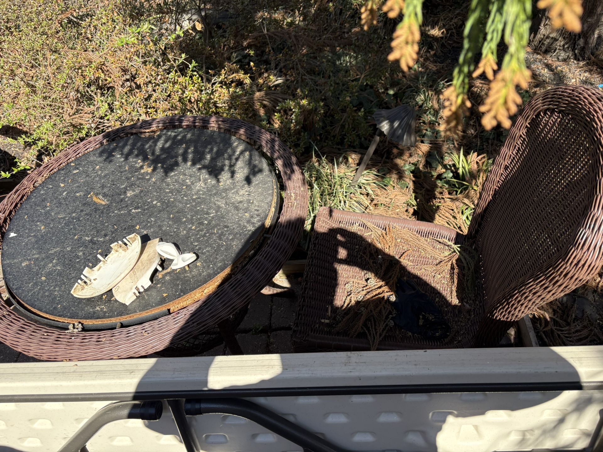 Coffee Table , Dresser , Outdoor Table With Two Chairs