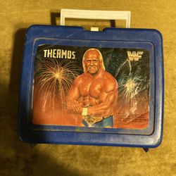 1987 Hulk Hogan Lunchbox W/O Thermos