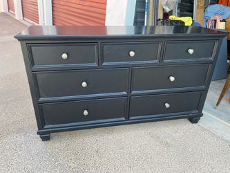 Black dresser