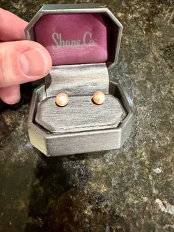 Cultured Pearl Solitaire Earrings