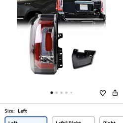 Left Driver Side LED Tail Light