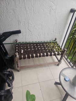 Outdoor bench