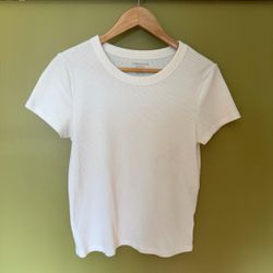American Eagle waffle knit tee