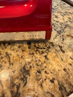 KitchenAid hand mixer.