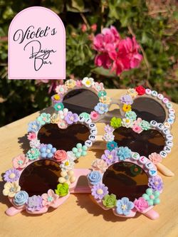Kids Party Favor Cart Custom Sunglasses