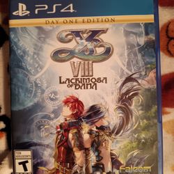 Ys Lacrimosa Of Dana Ps4 