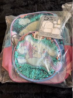 5pc Hello kitty backpack