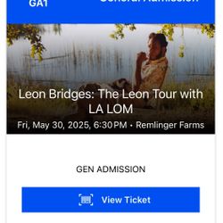 Leon Bridges Tickets