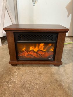 Duraflame tabletop portable electric heater & fireplace