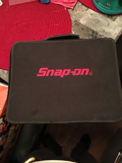 Snap on drill bag