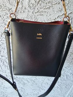 Coach  Mollie Bucket Bag 22 Shoulder Bag CA177 Black Outlet