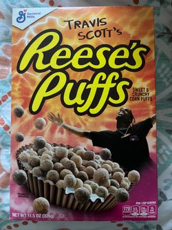 Travis Scott cereal box