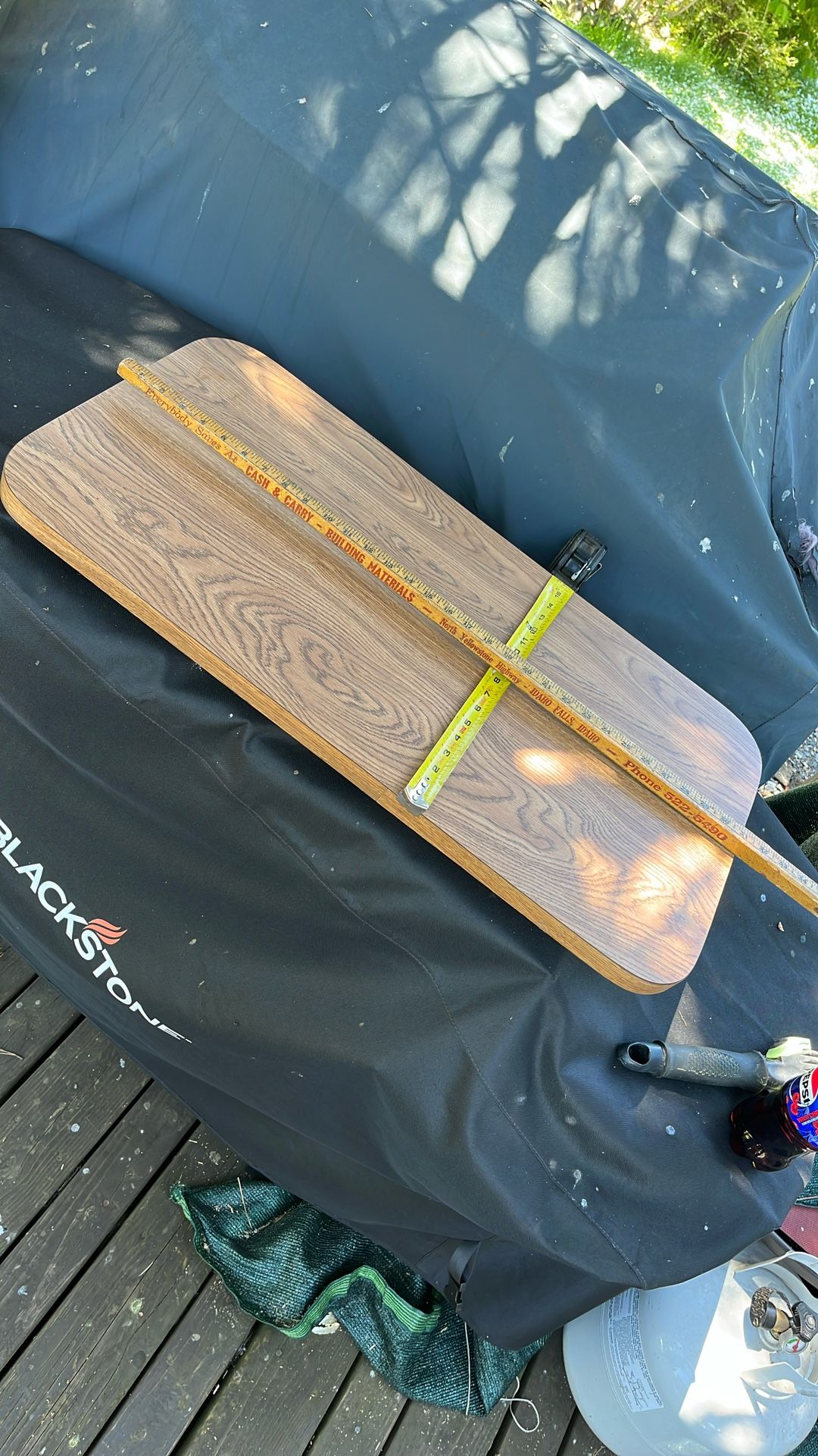 Camper van table 16 x 31