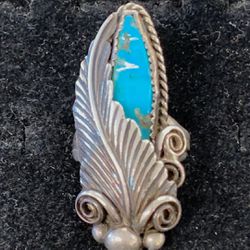 Silver & Turquoise Ring #25679