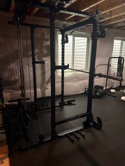 Sportsroyals Power Rack with Cable System