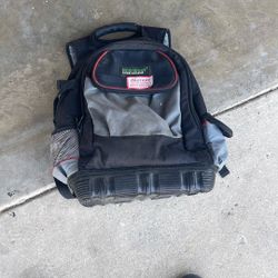 Backpack tool bag, Roof condition but still good make an