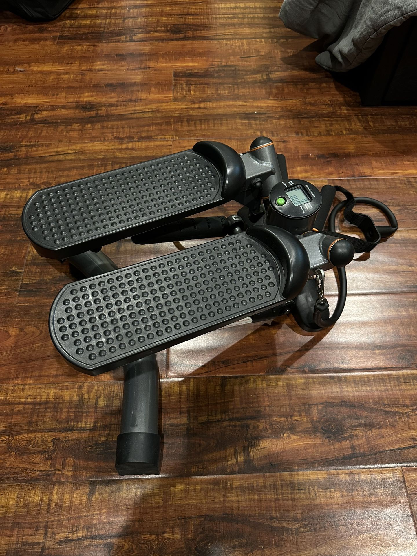 BROOKSTONE Mini Stepper Exercise Machine Stair Equipment With Digital Counter