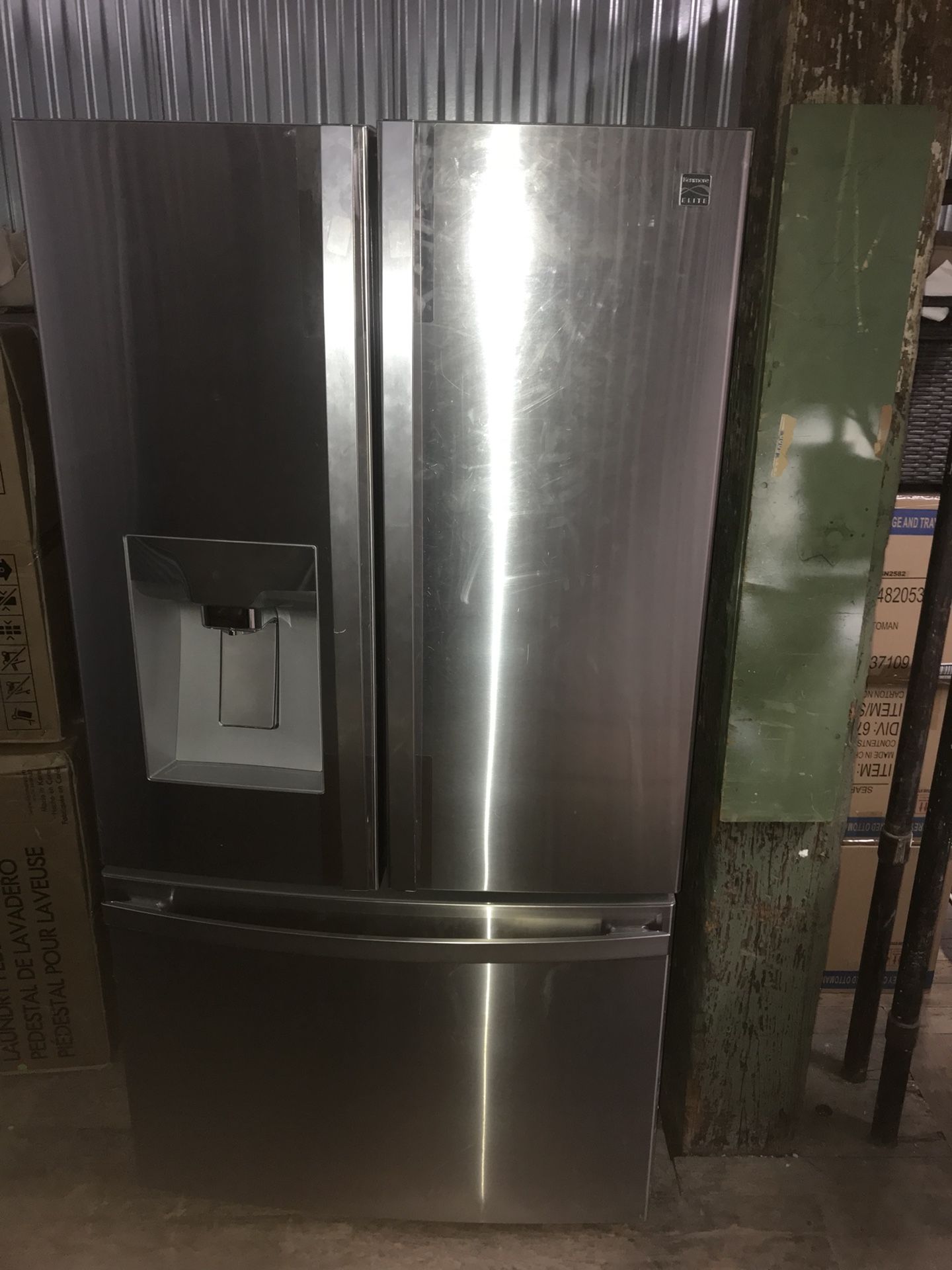 Kenmore Elite 74113 31.7 cu. ft. Smart French Door Refrigerator - Stainless Steel