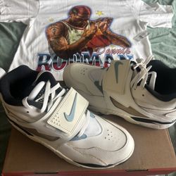 Nike Air Diamond Turf Size 13/ Large Rodman Graphic T-shirt