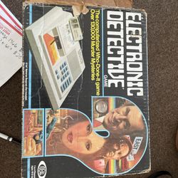Electronic Detective 1979 