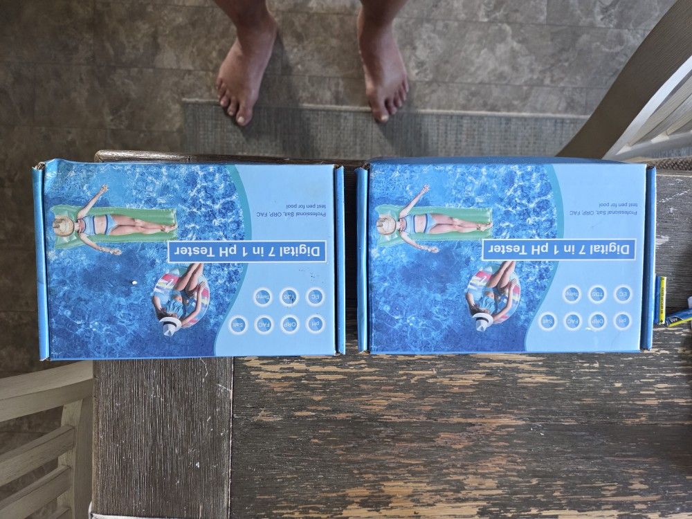 Multiparameter Digital Pool Water Tester: Brand new UIUZMAR (25.00 Ea.