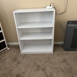 White Bookshelve