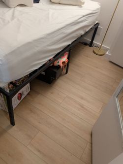 Black Metal Bed Frame