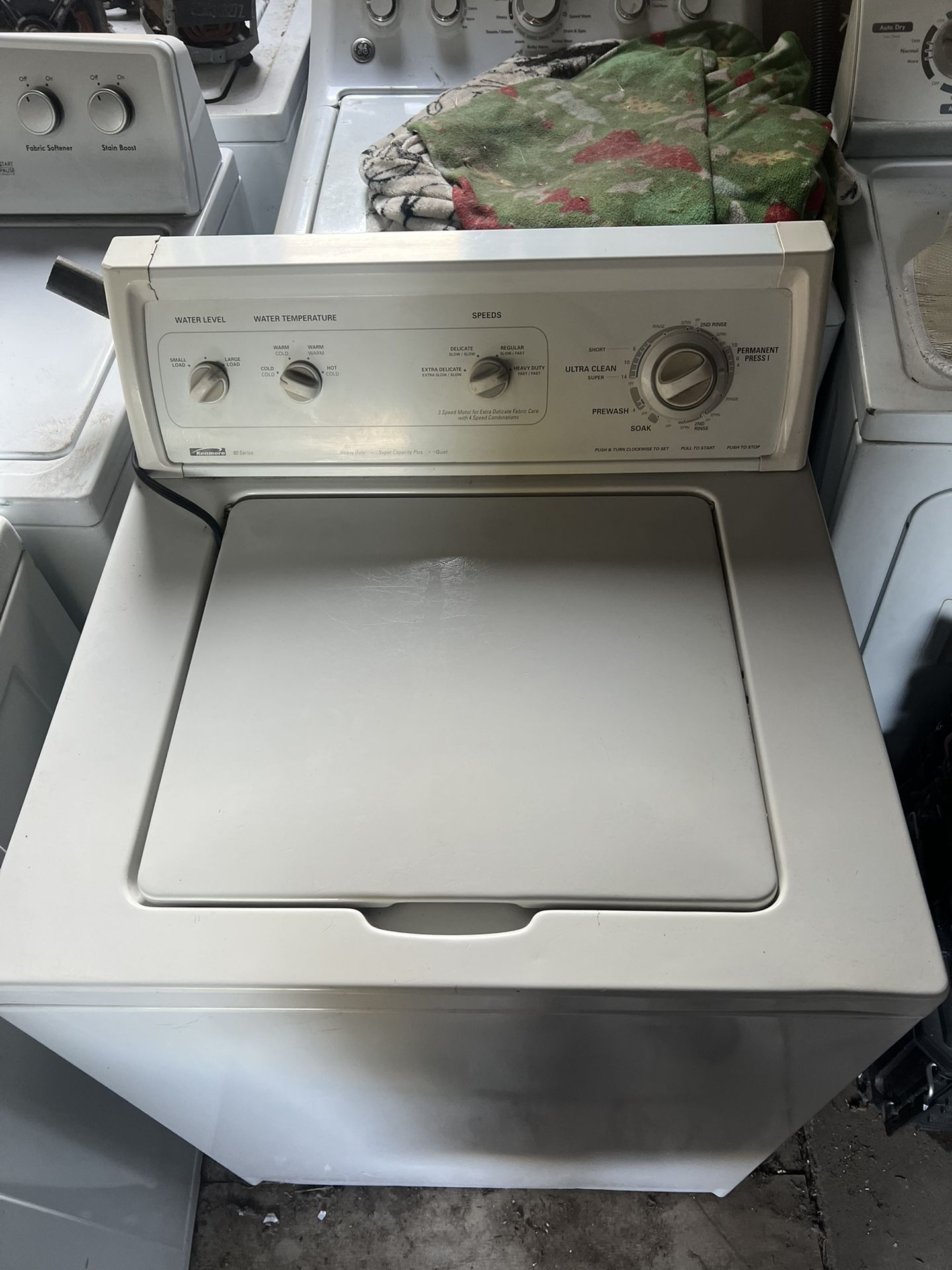 Heavy duty, Kenmore washer