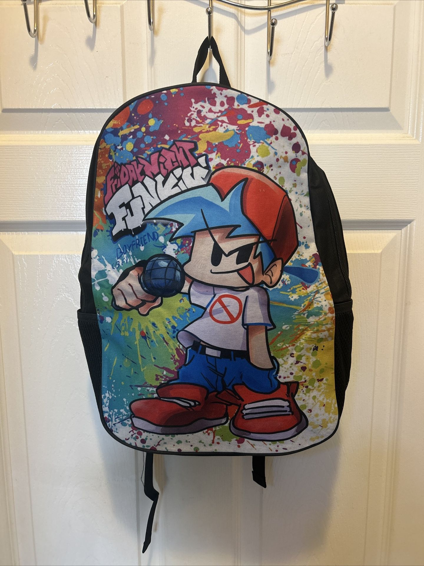 Friday Night Funkin Backpack Students Bookbag men women Teens Travel bag 2