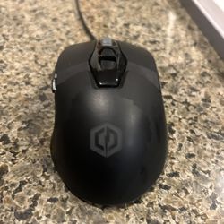 Black Mouse With 4 Side Buttons