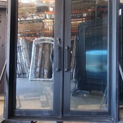 72x96 Double Iron Door 