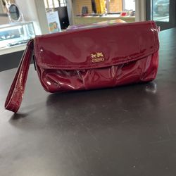 Red Coach Clutch 