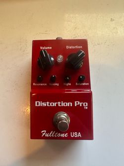 Fulltone Distortion Pro guitar pedal