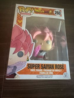 Funko Pop Dragon Ball Super Super Saiyan Rosé #260