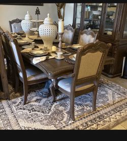 Ashley Furniture full dining room set! Moving Sale Get it quick!