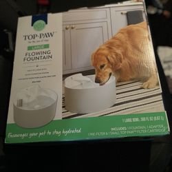 Pet Water Flowing Fountain 