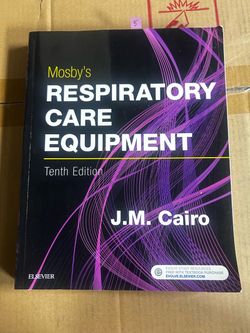 Mosey’s Respiratory Care 10th edition