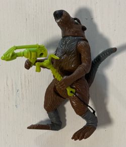 Vintage TMNT Splinter Action Figure by Playmates