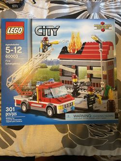 New!  Lego Fire Emergency #60003