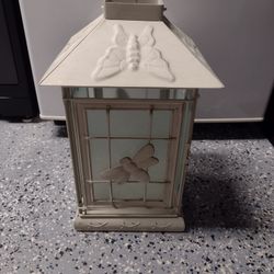 Butterfly Lantern, 15  Inches Tall 