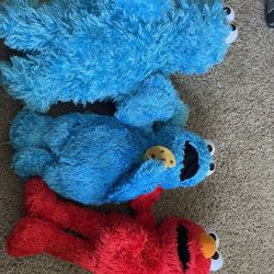 Elmo And Cookie Monster 