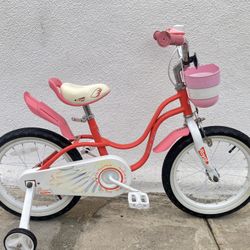 Royalbaby Little Swan Girls Bike. 16 Inch Tires 