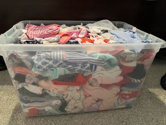 0-3mo Baby Girl Clothes Box (box Not Included)