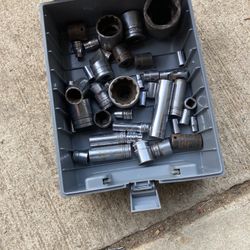 Box Lot Snap On Sockets 