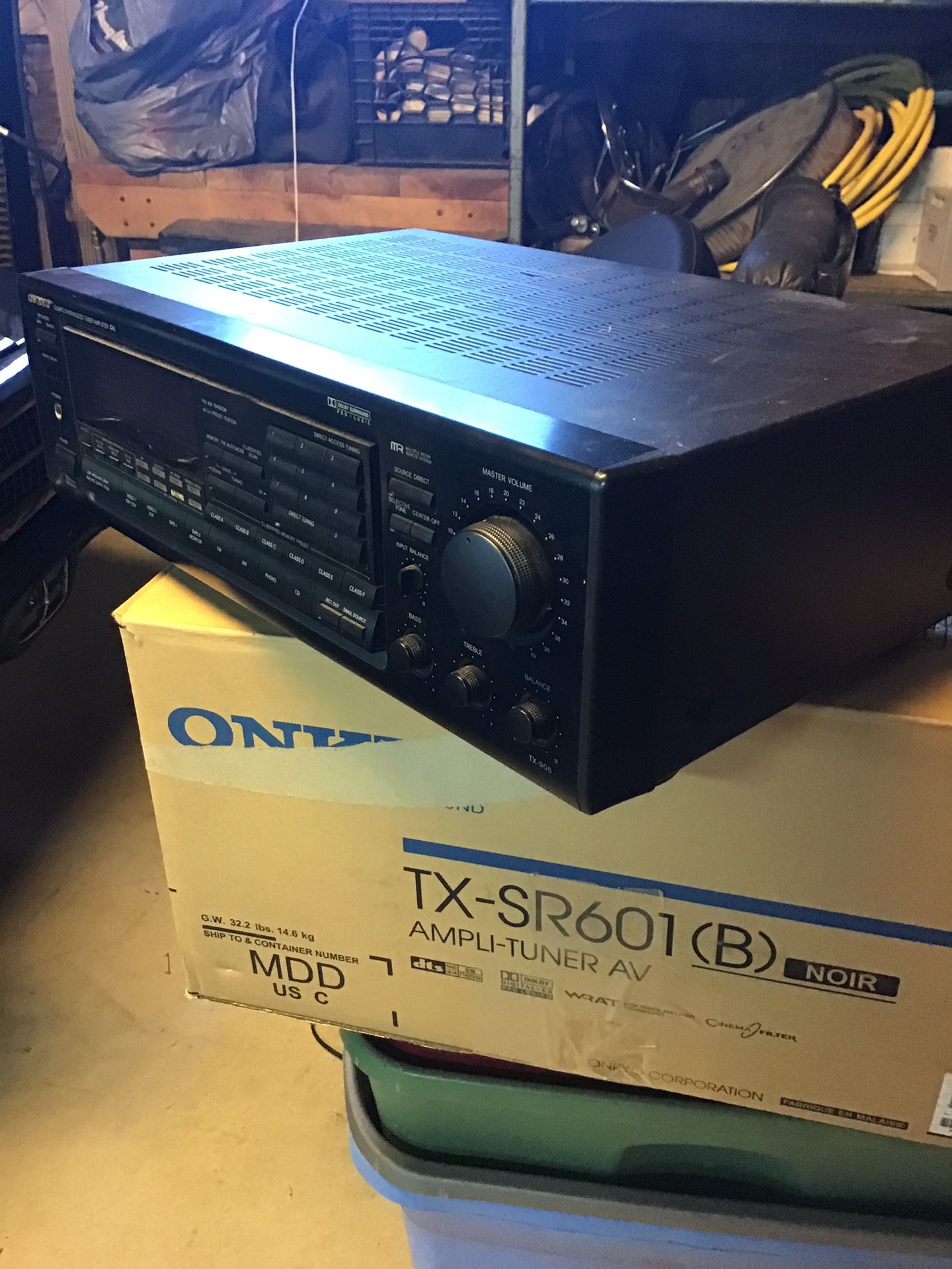 Onkyo surround amp