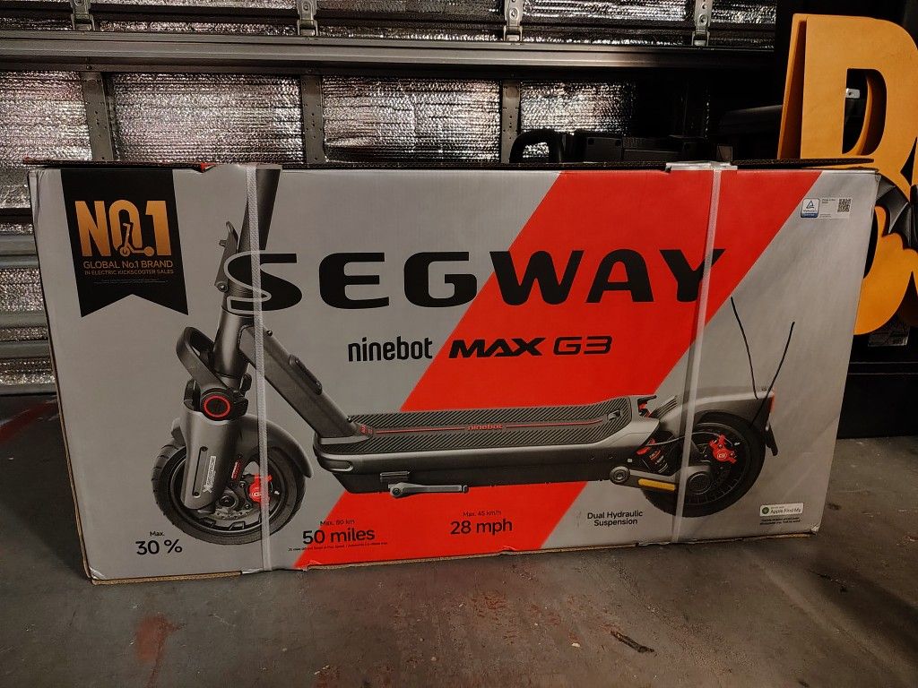 Segway Max G3. Brand New In Sealed Box