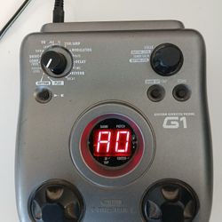 ZOOM GUITAR EFFECTS UNIT PEDAL