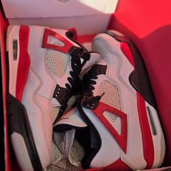 Jordan 4s Red Cement 