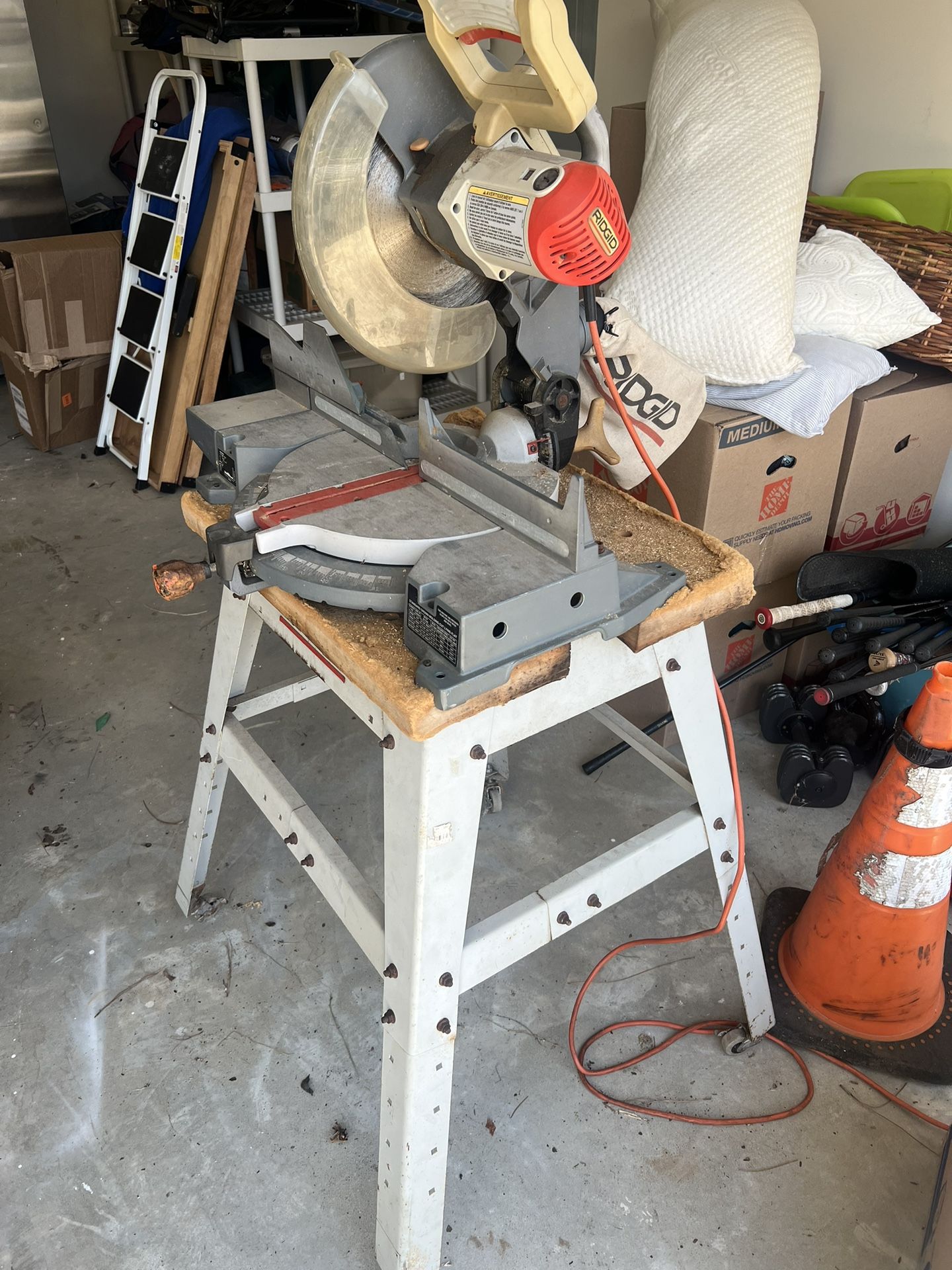 Compound Mitre Saw Rigid Brand
