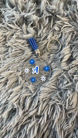 Letter A Keychain